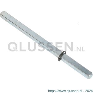 Ami deurkruk stift vierkant vol 8x159 mm dubbele knopdeurkruk stiftontsluiting deurdikte 53-57 mm 900489