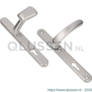 Ami VHB 257/32/2-166-378 veiligheids Rotaveer knop-kruk smalschildgarnituur SKG** ovaal VHB 257/32/2 profielcilinder PC 55 knop 166 rechts F1 en deurkruk 378 Rota 257/32/2 profielcilinder PC 55 deurdikte 53-57 mm 845504