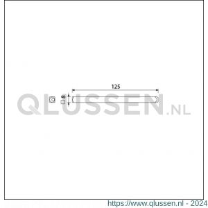 Ami deurkruk Quickstift 8x125 mm 900630