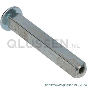 Ami wisselquickstift met aanslag 8x66 mm deurdikte 38-42 mm 900650