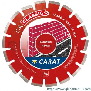 Carat diamant zaagblad CA Classic 400x20,00 mm baksteen en asfalt CAC4002000