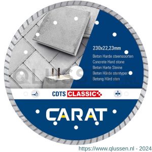 Carat diamant zaagblad CDTS Classic 125x22,23 mm beton en harde materialen CDTSC12530