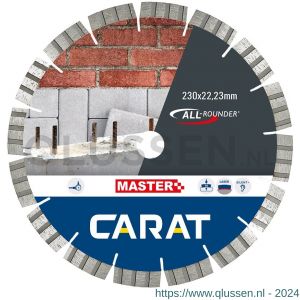 Carat diamant zaagblad Laser All-Rounder Master 230x22,23 mm universeel gebruik CEB2303015