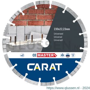 Carat diamant zaagblad CE Master Universeel 115x22,23 mm universeel gebruik CEM1153000