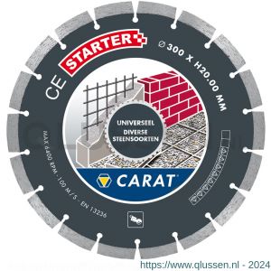 Carat diamant zaagblad CE Starter Universeel 125x22,23 mm universeel gebruik CES1253000