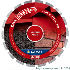 Carat diamant zaagblad CNA Master 450x25,40 mm baksteen en asfalt CNAM450400