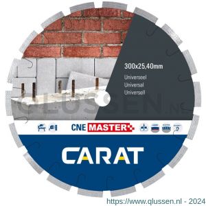 Carat diamant zaagblad CNE Master 350x25,40 mm universeel gebruik CNEM350400
