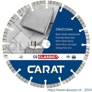 Carat diamant zaagblad CS Classic beton 115x22,23 mm beton en harde materialen CSC1153000