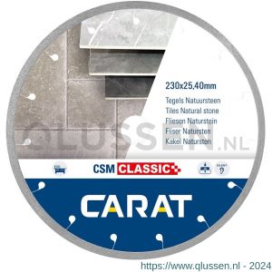 Carat diamant zaagblad CSM Classic 300x30,00 mm tegels en natuursteen CSMC300500