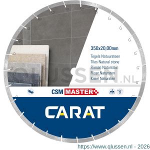 Carat diamant zaagblad CSM Master 350x20,00 mm tegels en natuursteen CSMM350200
