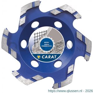 Carat diamant slijpkop Dustec CUBG Star Master 125x22,23 mm beton CUBG1253C0
