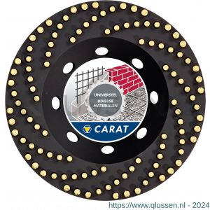 Carat Ultrone Fast diamant slijpkop CUFC Master 125x22,23 mm universeel gebruik CUFC125300