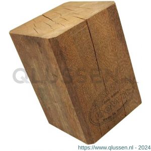 DeWit houten blok voor stamper 0403