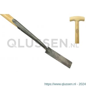 DeWit zwanehals bandschep 60 mm met lip essen steel 750 mm 2053