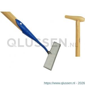 DeWit gesmede rechthoekschoffel 180 mm essen steel 1700 mm 3818S