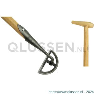 DeWit halve maan schoffel open 16 cm essen steel 1700 mm 3970