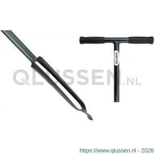 DeWit grondboor gedraaide punt 6 cm niet verlengbaar 1240 mm 4306