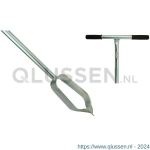 DeWit palenboor 10 cm 1270 mm gegalvaniseerd 4510