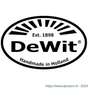 DeWit gesmede rechthoekschoffel 120 mm essen steel 1700 mm 3812S
