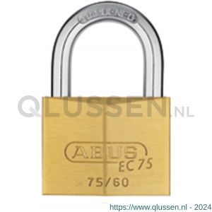 Abus messing hangslot met Extra Classe cilinder 75/60 KA 7562 26422