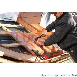Bessey Erdi dakdekker felstang 45 graden opgelegd 40 mm D341-40