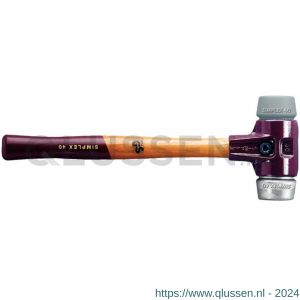 Halder 3039 hamer Simplex TPE-Mid-metaal 40 mm 3039.040