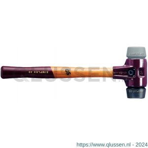 Halder 3023 hamer Simplex rubber-TPE-Mid 60 mm 3023.060