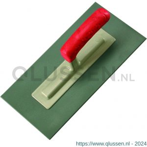 Melkmeisje plakspaan kunststof met rode kunststof greep 280x140x3 mm MM332280