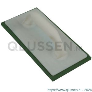 Melkmeisje schuurbord kunststof met groen rubber beleg 280x140 mm MM516280