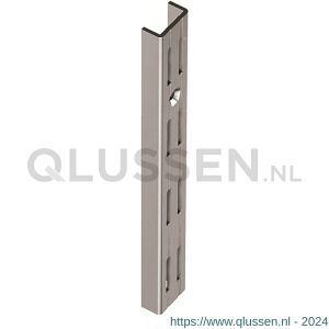 Vormann wandrail 32 mm staal dubbel 2000 mm wit 062104200W