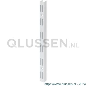 Vormann wandrail 32 mm staal dubbel 1000 mm wit 062104100W