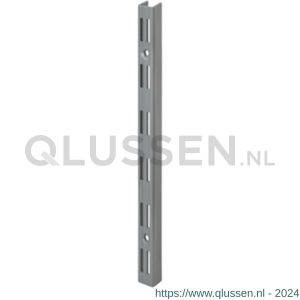 Vormann wandrail 32 mm staal dubbel 2000 mm grijs 062104150W