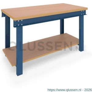 Brakel BP150.55 beukenmultiplex bodemlegbord voor BL werktafel 1500x550x25 mm