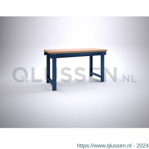 Brakel BL250L werktafel BL-L met liggers zonder bodemlegbord in hoogte verstelbaar 2500x750x645-1000 mm RAL 5009