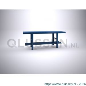 Brakel BSR220 legrek stalen voor BS werktafel 2000x420x60 mm RAL 5009