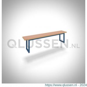 Brakel RE250 werkbank en tafel opstand type C 2500x275x375 mm RAL 5009