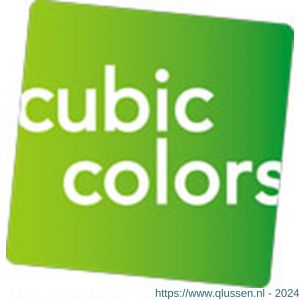 Cubic Colors briefplaat binnen met kunststof houder en luxe Dark blend klep 86x345 mm Dark blend CC10010603