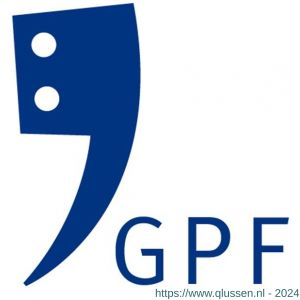 GPF Bouwbeslag Smeedijzer 6260L Lumi deurkruk gatdeel linkswijzend smeedijzer zwart GPF626001200