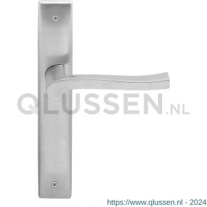 Mandelli1953 1070 WC55/8 Ola deurkruk op langschild 240x40 mm WC55/8 mat chroom TH51070CA0883