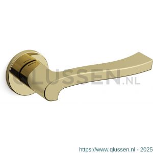 Mandelli1953 1071 Ola deurkruk op rozet 51x6 mm messing gepolijst TH51071MA0100