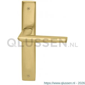 Mandelli1953 1080 BB72 Isi deurkruk op langschild 240x40 mm BB72 mat messing TH51080ME0111