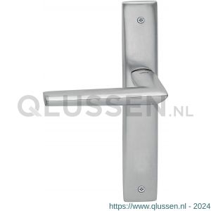 Mandelli1953 1080L BB56 Isi deurkruk gatdeel linkswijzend op langschild 240x40 mm BB56 mat chroom TH51080CA0201