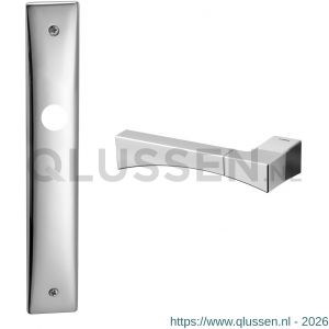 Mandelli1953 1170L Life deurkruk gatdeel linkswijzend op langschild 240x40 mm blind chroom-mat chroom TH51170CB-CA0200