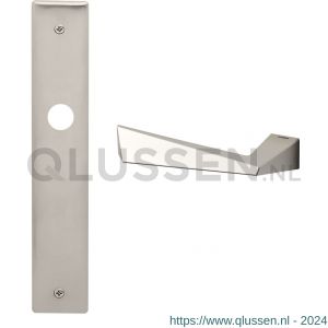 Mandelli1953 1250L Piramid deurkruk gatdeel linkswijzend op langschild 240x40 mm blind mat nikkel TH51250NA0200