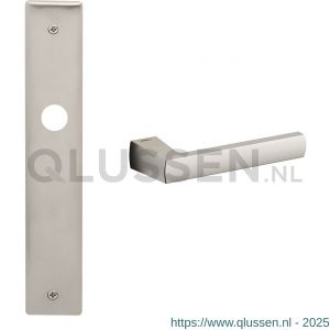 Mandelli1953 1290 WC63/8 Fan deurkruk op langschild 240x40 mm WC63/8 mat nikkel TH51290NA0885