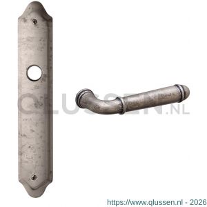 Mandelli1953 1340 PC85 Hartu deurkruk op langschild 260x47 mm PC85 antiek chroom TH51340CC0152