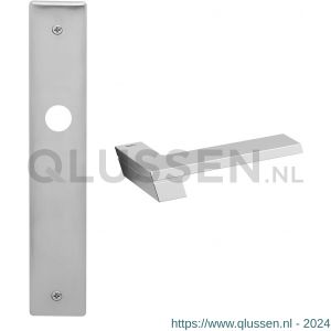 Mandelli1953 1370R PC55 Jet deurkruk gatdeel rechtswijzend op langschild 240x40 mm PC55 mat chroom TH51370CA0332