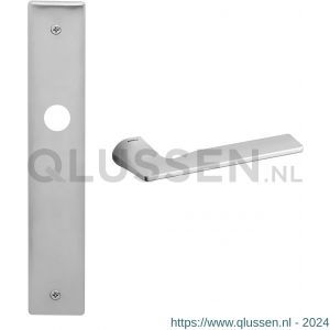 Mandelli1953 1460 WC55/8 Kiri deurkruk op langschild 240x40 mm WC55/8 mat chroom TH51460CA0883