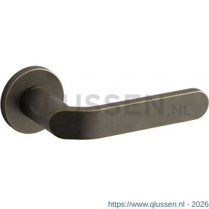 Mandelli1953 1611 Callas deurkruk op rozet 51x6 mm imperial brons TH51611BB0100