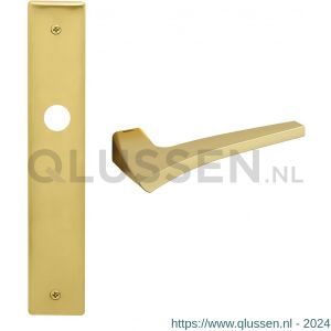 Mandelli1953 1630 BB56 Astrid deurkruk op langschild 240x40 mm BB56 mat messing TH51630ME0101